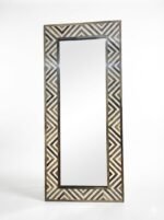 Modern Mosaic Wood Mirror - Image 3